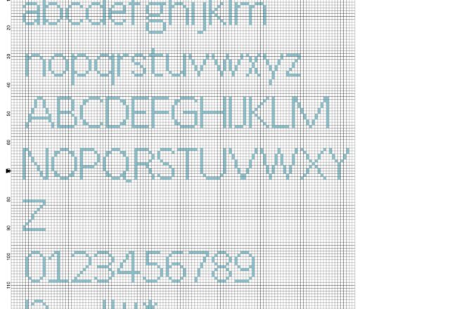 cross_stitch_alphabet_font_calibri_lowercase_uppercase_letters_numbers_and_special_characters