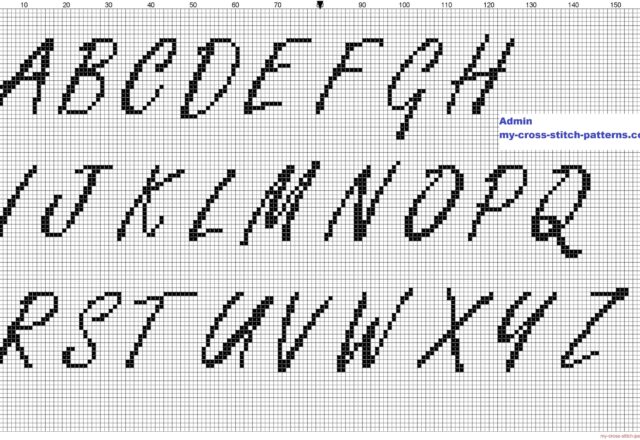 cross_stitch_alphabet_freestyle_script_font_uppercase_letters