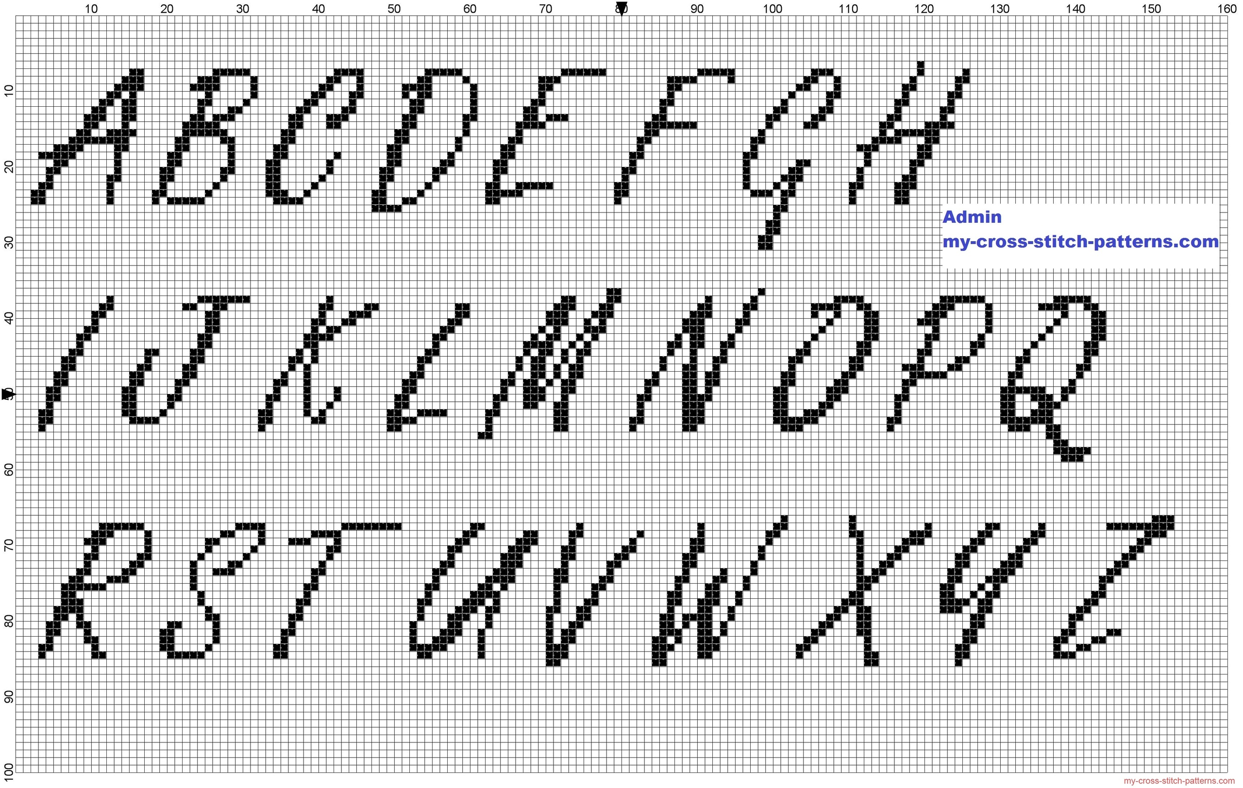 cross_stitch_alphabet_freestyle_script_font_uppercase_letters