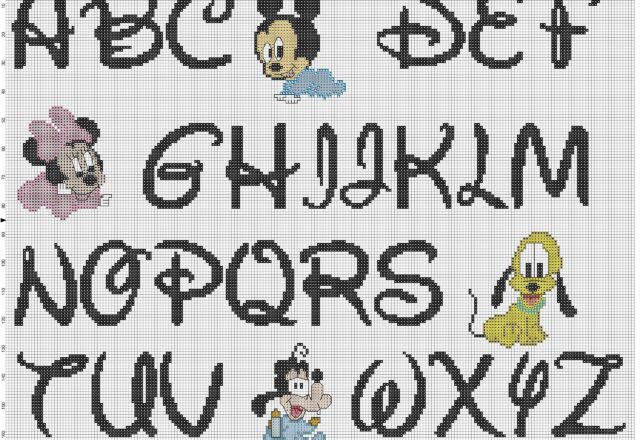 cross_stitch_disney_baby_alphabet_font_disney_and_baby_characters_pattern