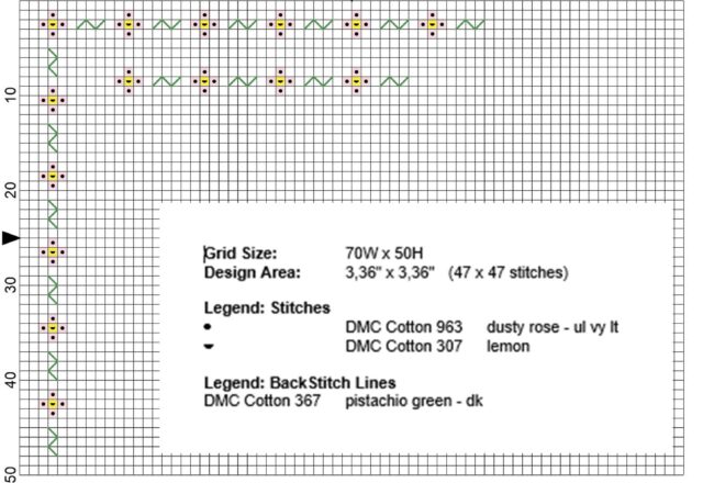 cross_stitch_floral_border_with_small_pink_flowers_free_download_width_3_stitches