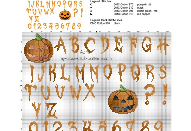 cross_stitch_halloween_alphabet_with_pumpkins