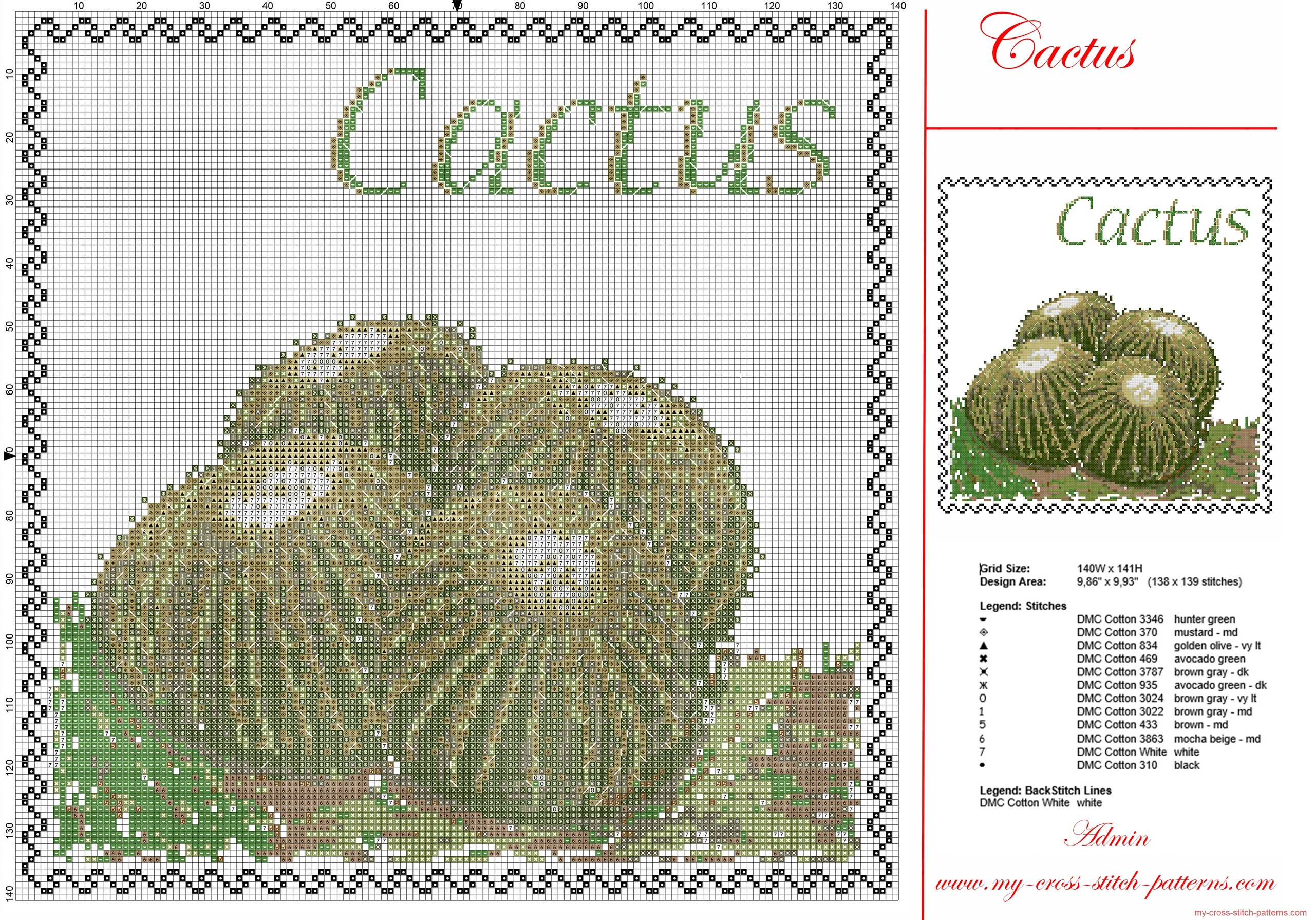 cross_stitch_painting_with_succulent_cactus_pcstitch_free_pattern