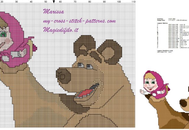 cross_stitch_pattern_free_masha_and_bear