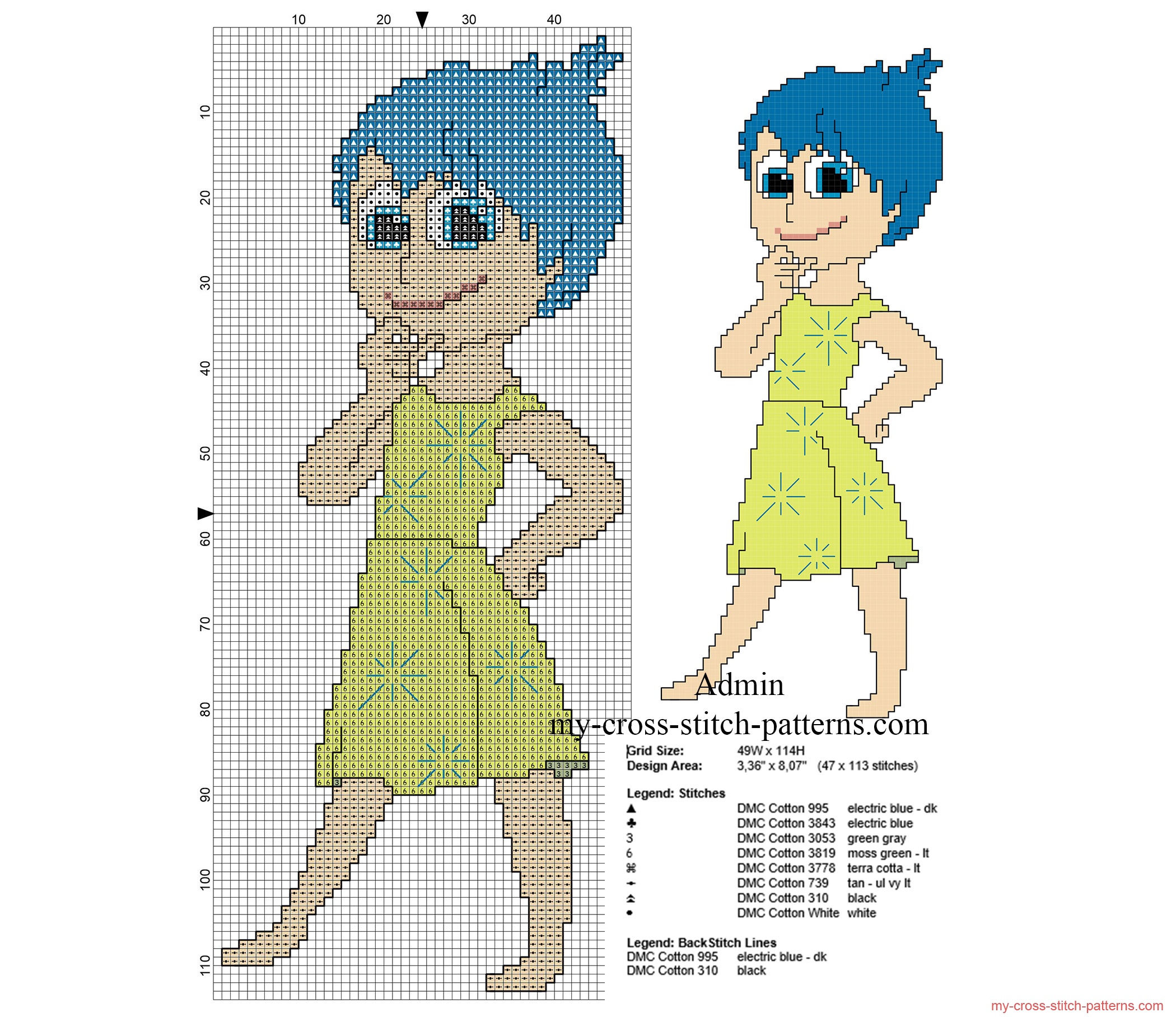 cross_stitch_pattern_joy_from_disney_inside_out_2015_movie