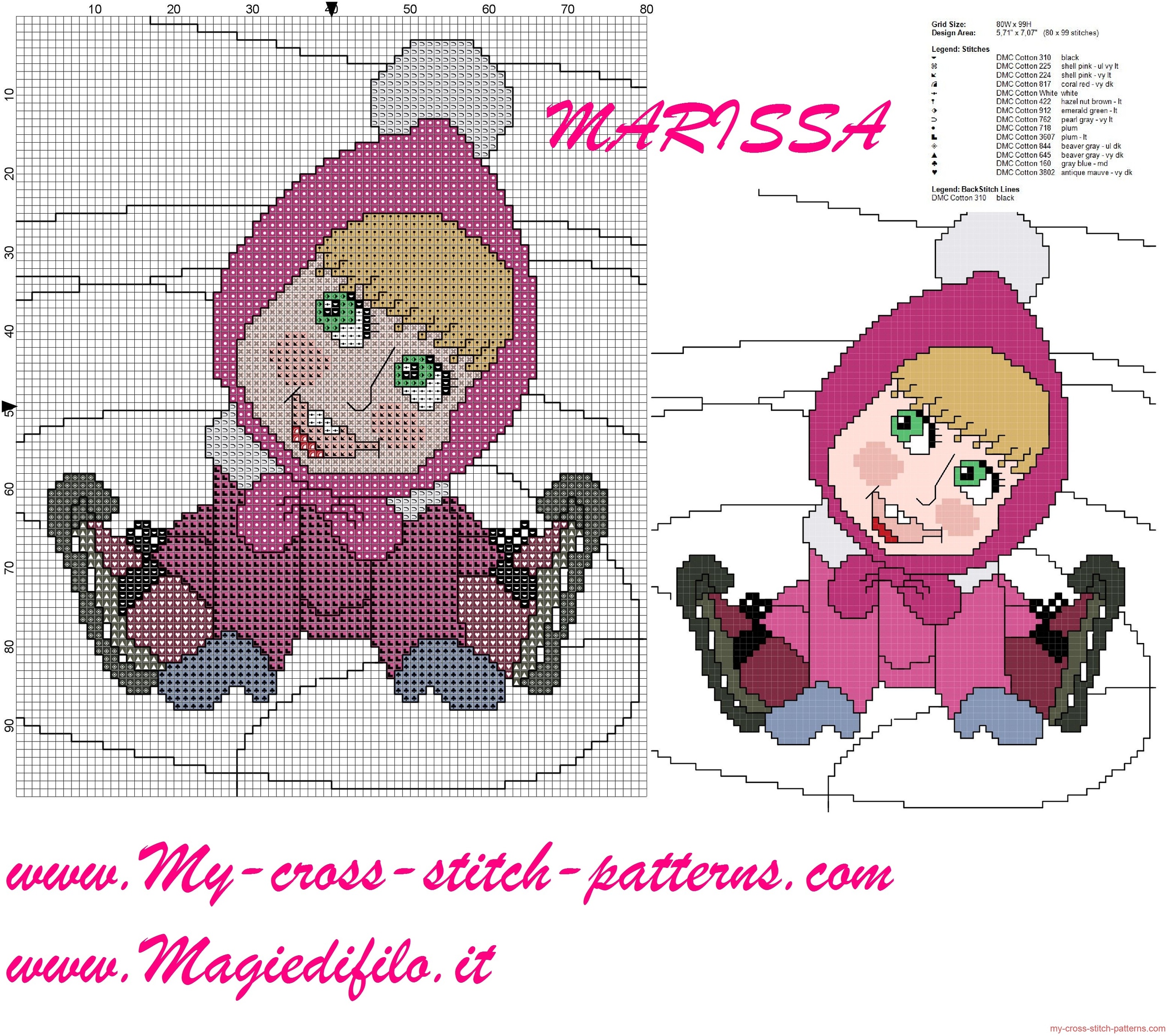 cross_stitch_pattern_masha_and_bear_on_ice_rink_with_skates