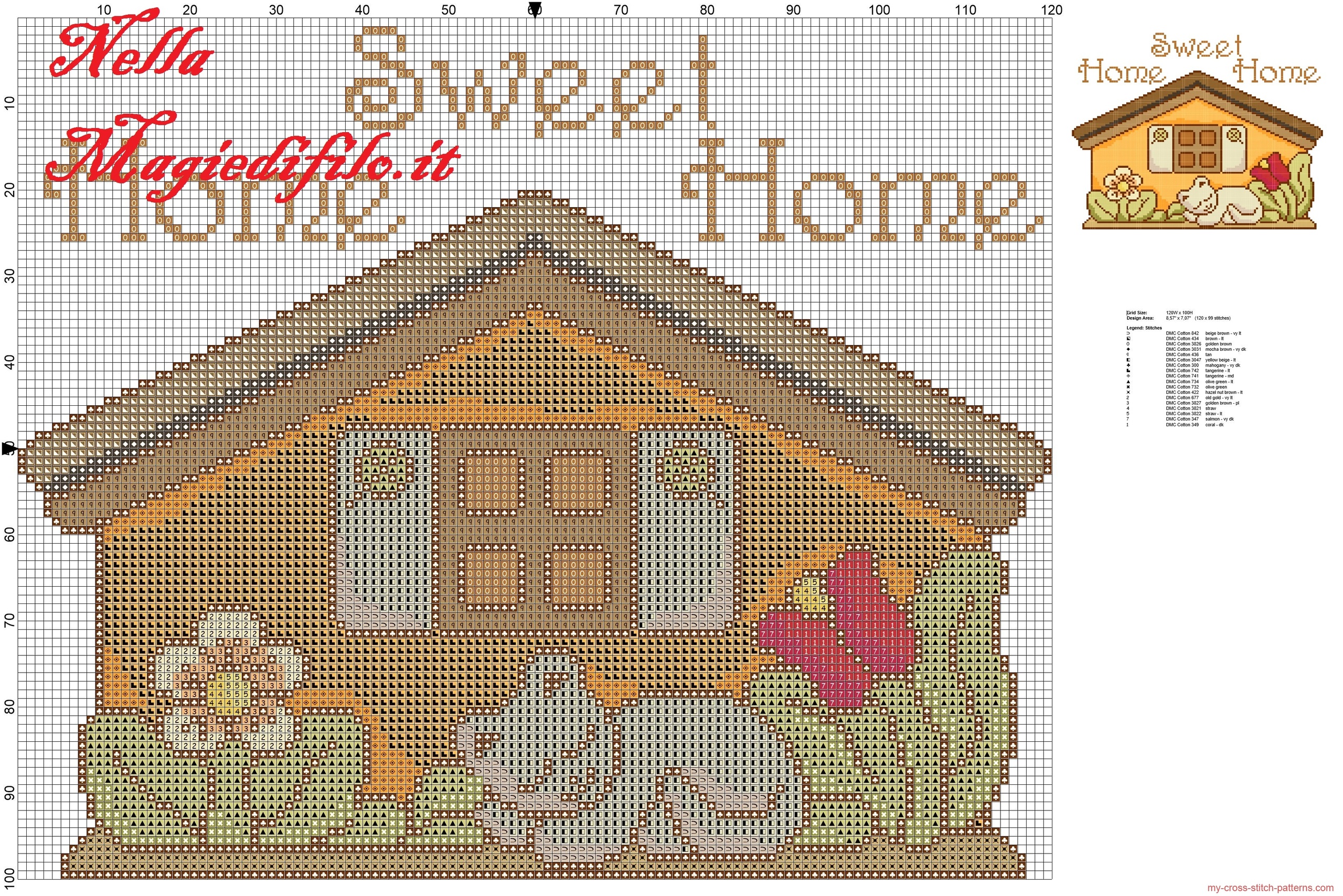 cross_stitch_pattern_thun_house_with_kitten_sleeping