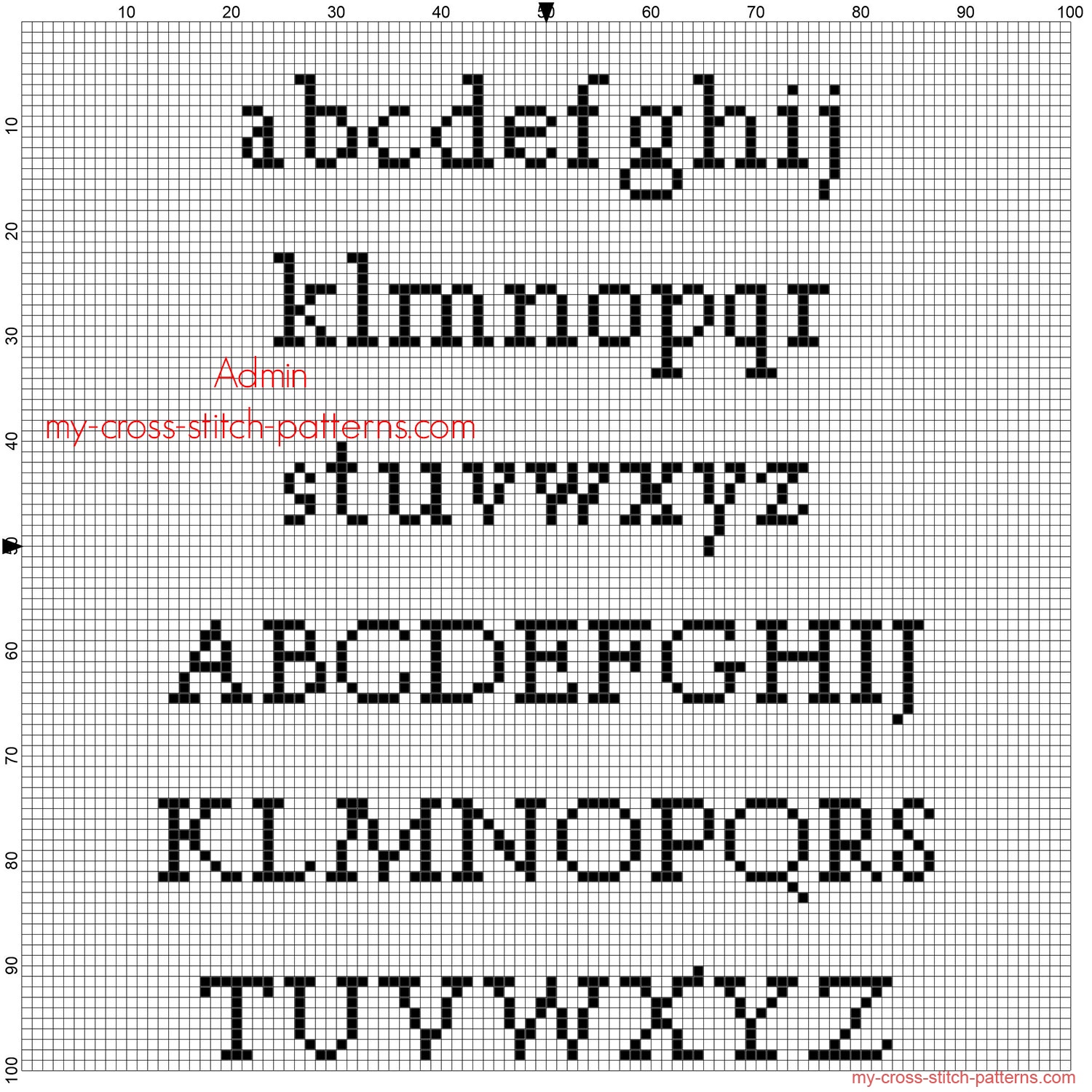 cross_stitch_simple_alphabet_adobe_arabic_free_pattern_download