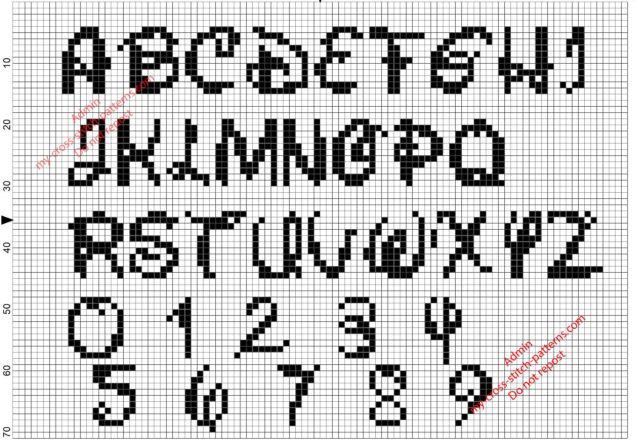 cross_stitch_small_disney_alphabet_max_15_stitches_with_numbers