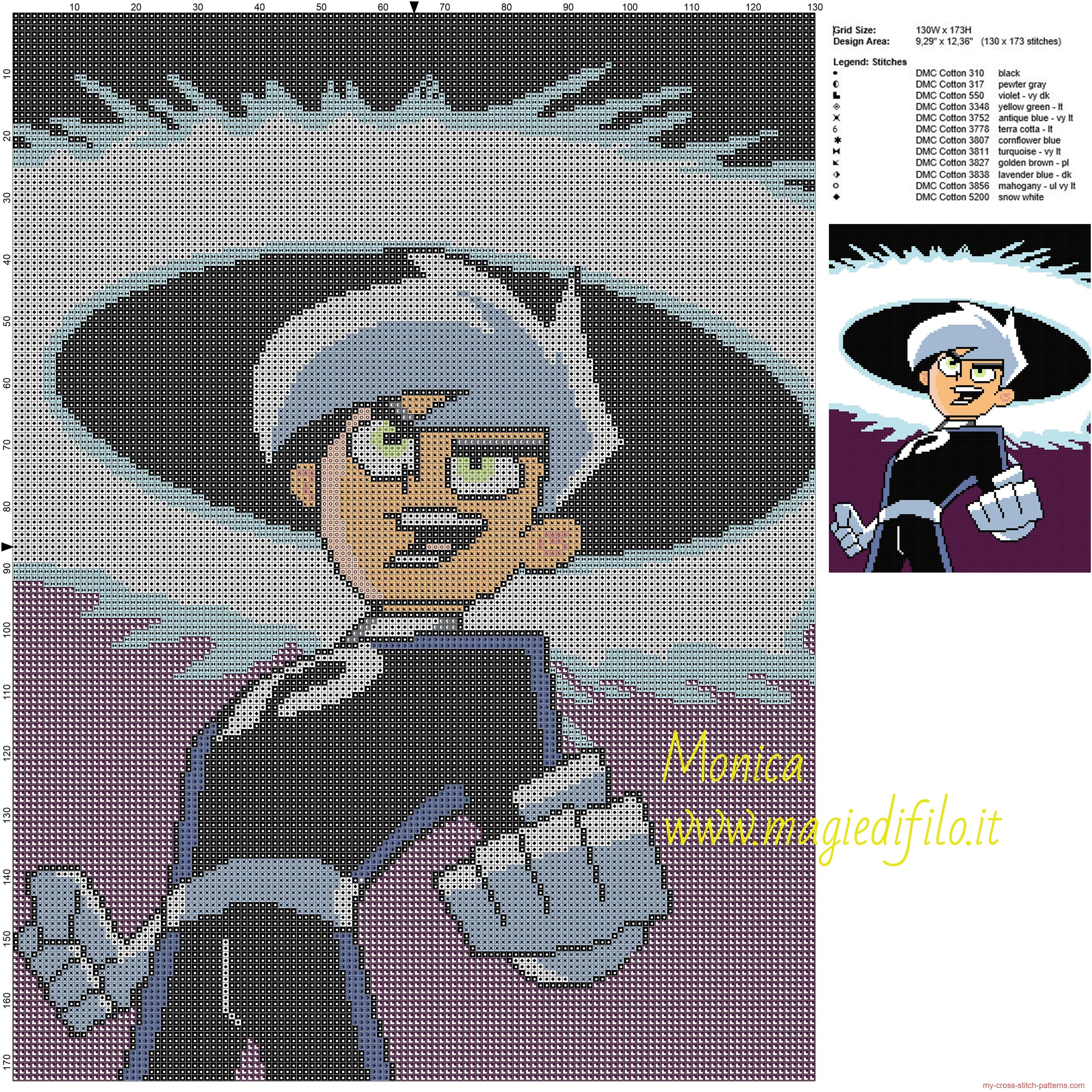 danny_phantom_cross_stitch_pattern_