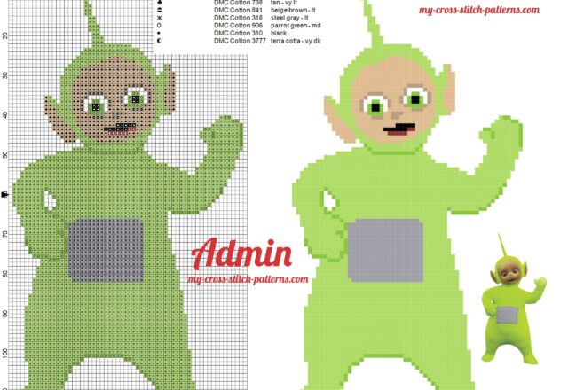 dipsy_the_green_teletubbies_cross_stitch_pattern_free