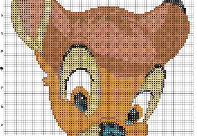 disney_bambi_face_99x113_free_cross_stitch_pattern