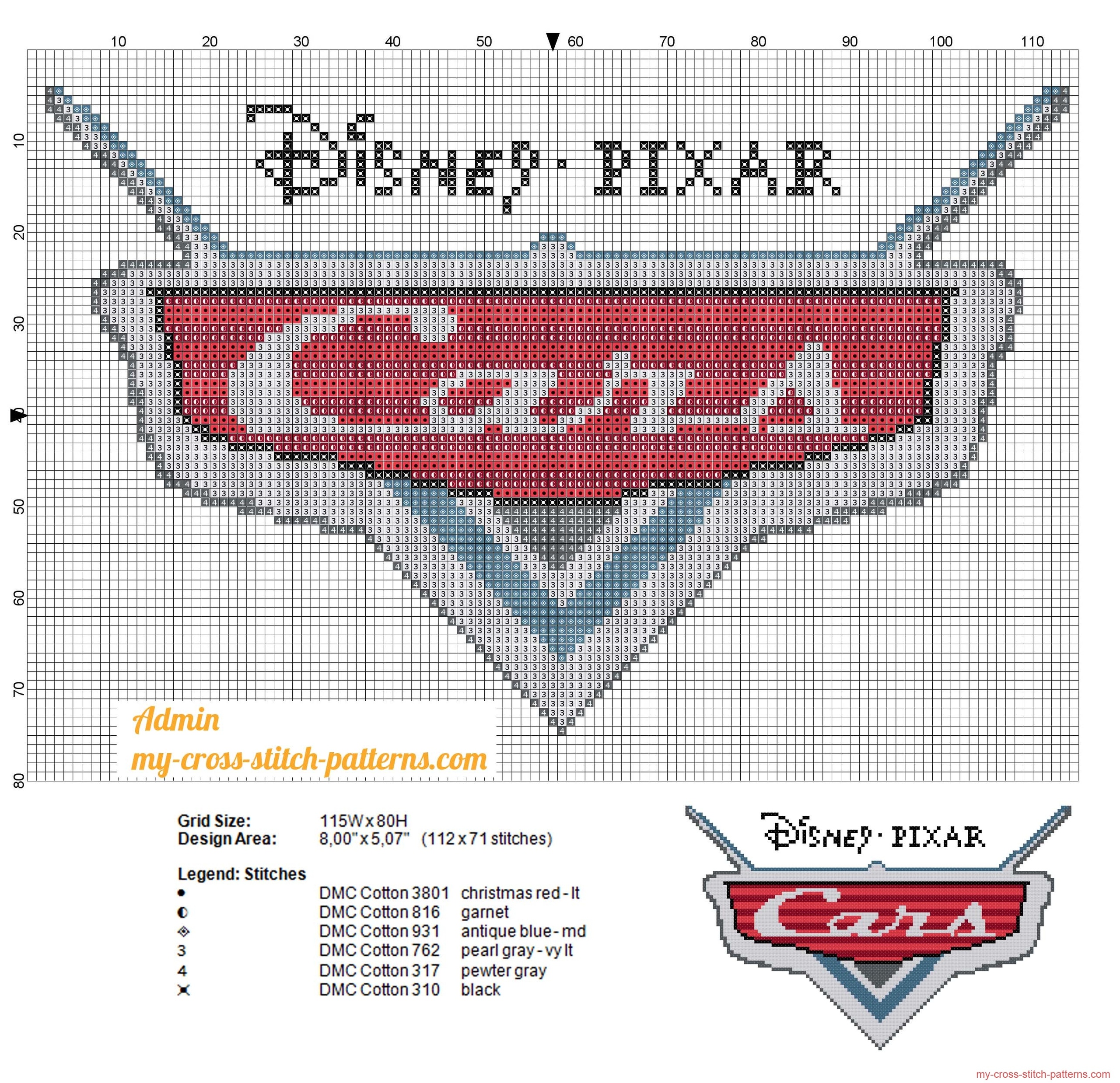disney_cars_logo_cross_stitch_pattern