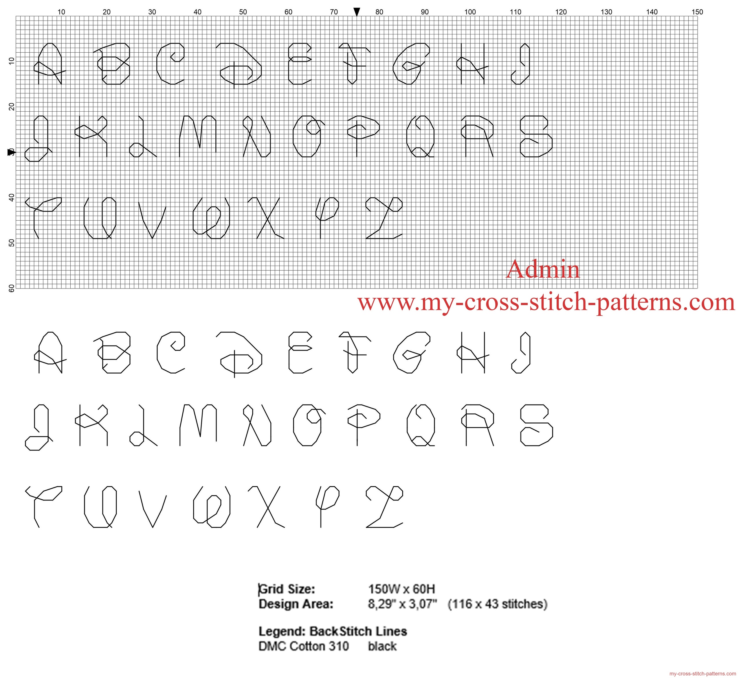 disney_font_cross_stitch_alphabet_with_back_stitch_each_letter_size_10_x_10_stitches