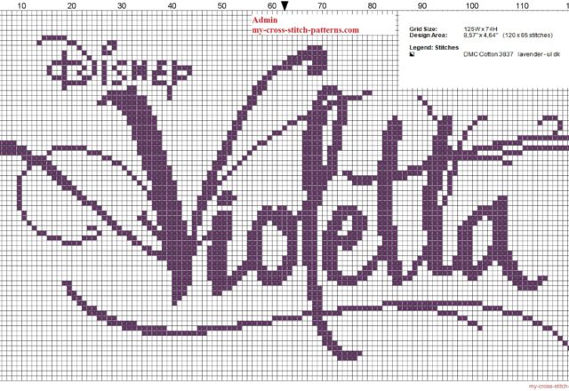 disney_violetta_logo_free_cross_stitch_pattern