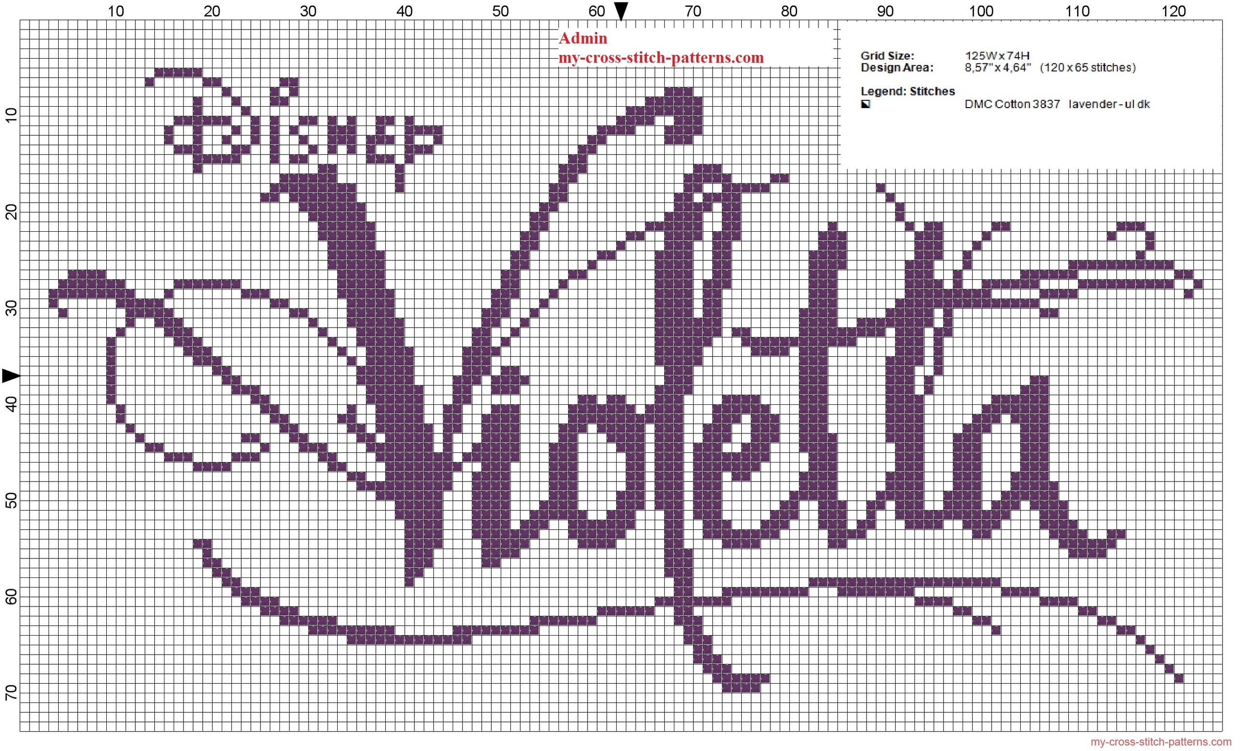 disney_violetta_logo_free_cross_stitch_pattern