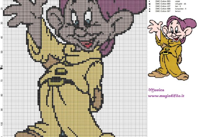 dopey_snow_white_cross_stitch_pattern