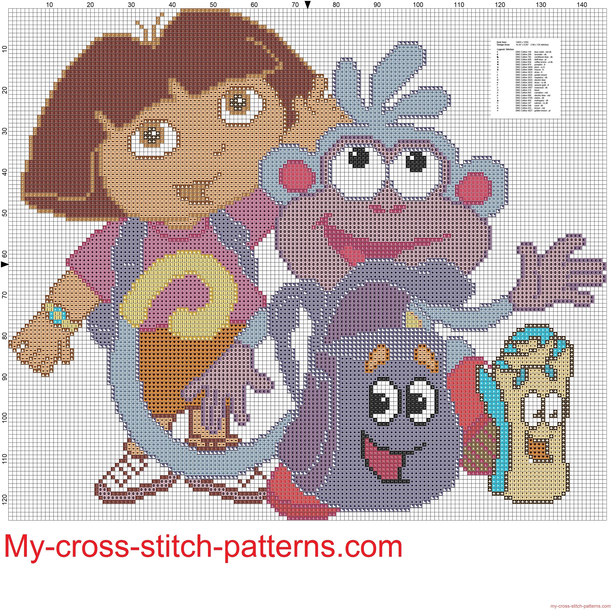 dora_the_explorer_with_friends_cross_stitch_patterns_free