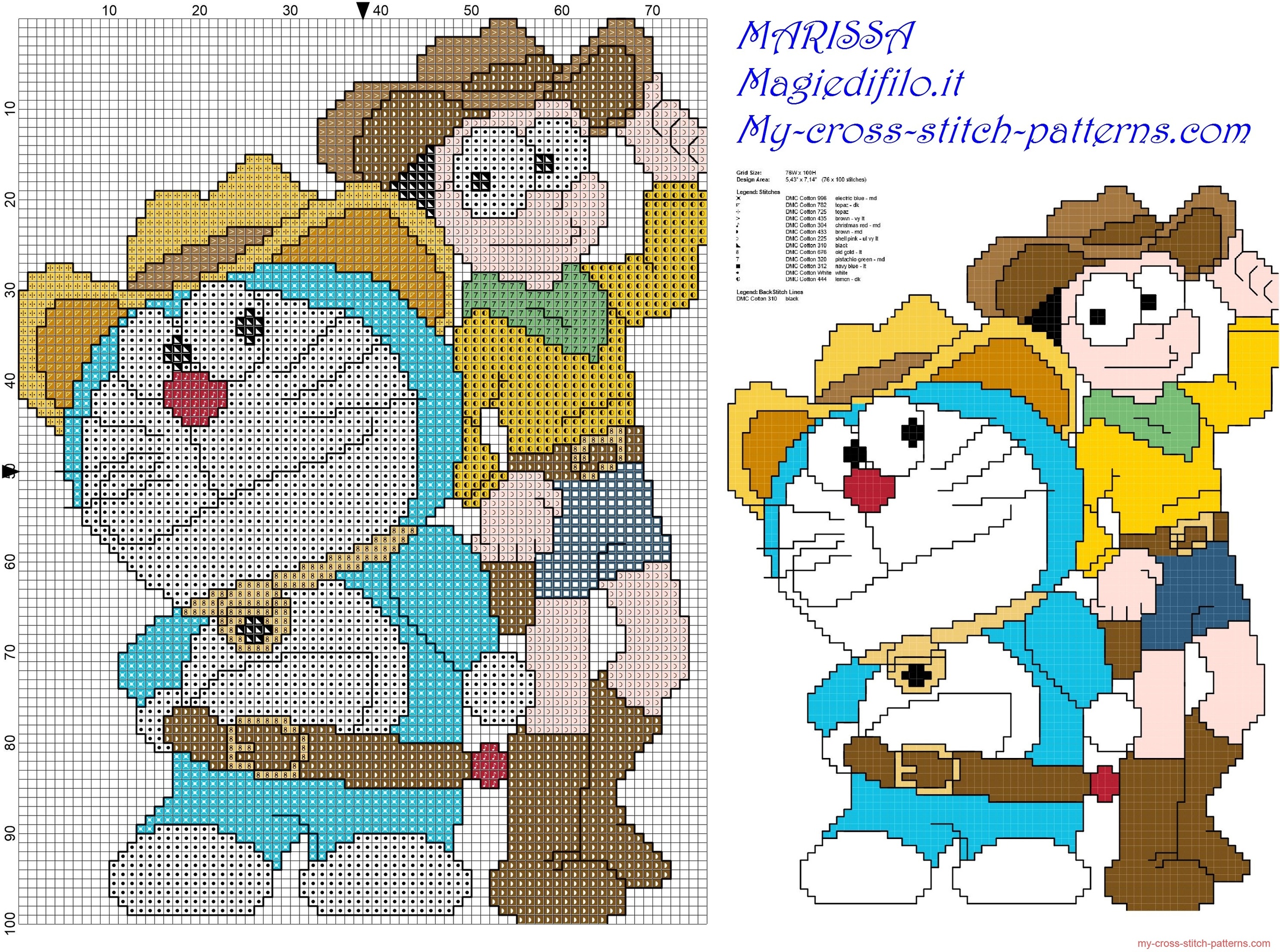 doraemon_and_nobita_free_cross_stitch_pattern