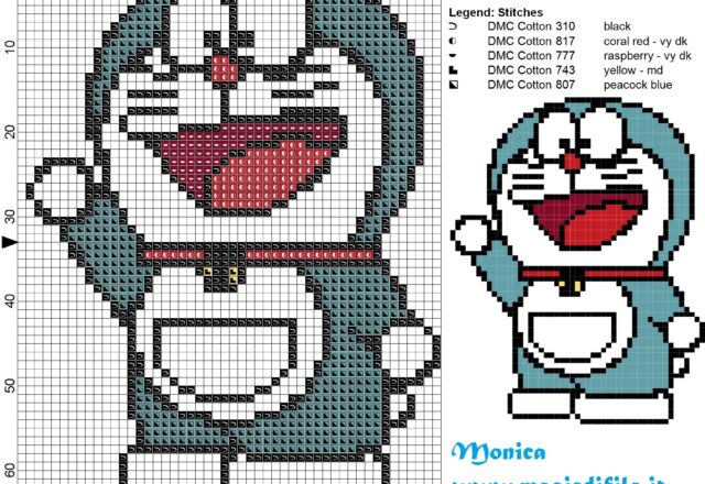 doraemon_cross_stitch_pattern