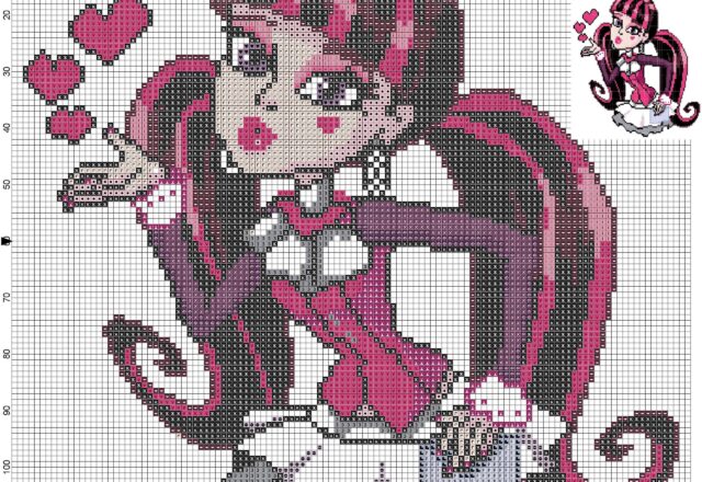 draculaura_monster_high_cross_stitch_pattern