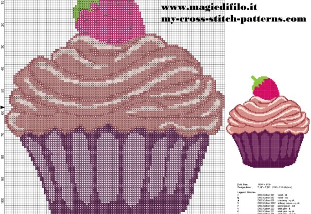 easy_cross_stitch_pattern_cupcake_with_strawberry_