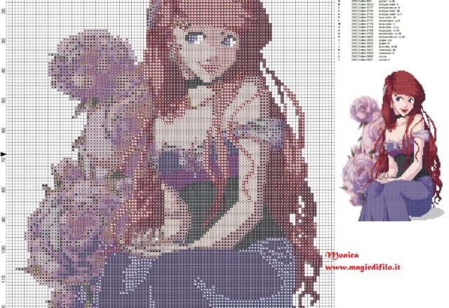 elegant_ariel_cross_stitch_pattern