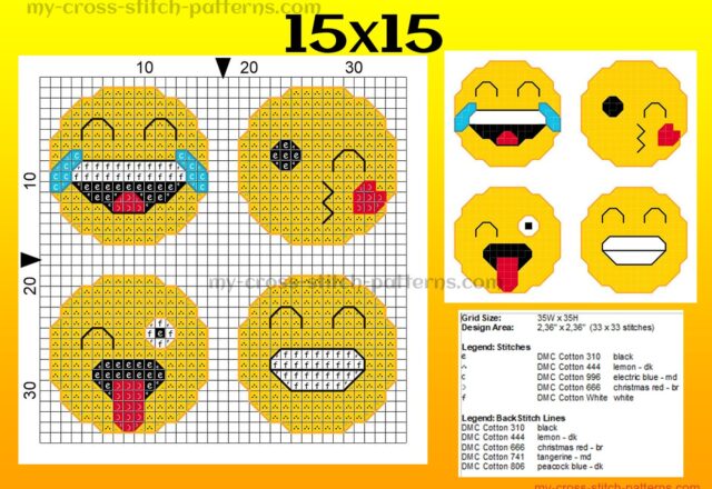 emoticons_emoji_smiles_free_simple_cross_stitch_patterns_cute_15x15