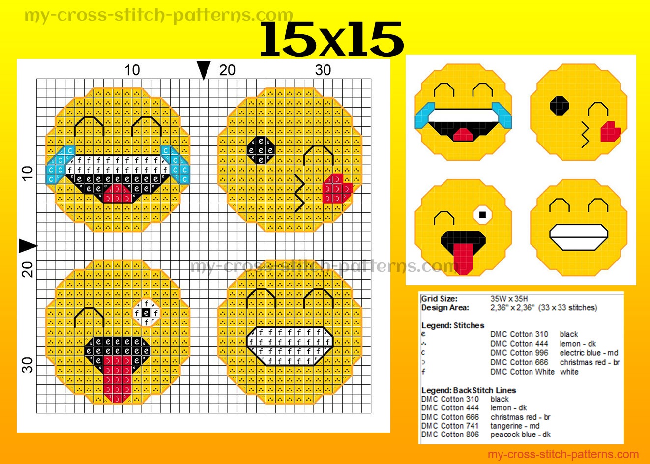 emoticons_emoji_smiles_free_simple_cross_stitch_patterns_cute_15x15