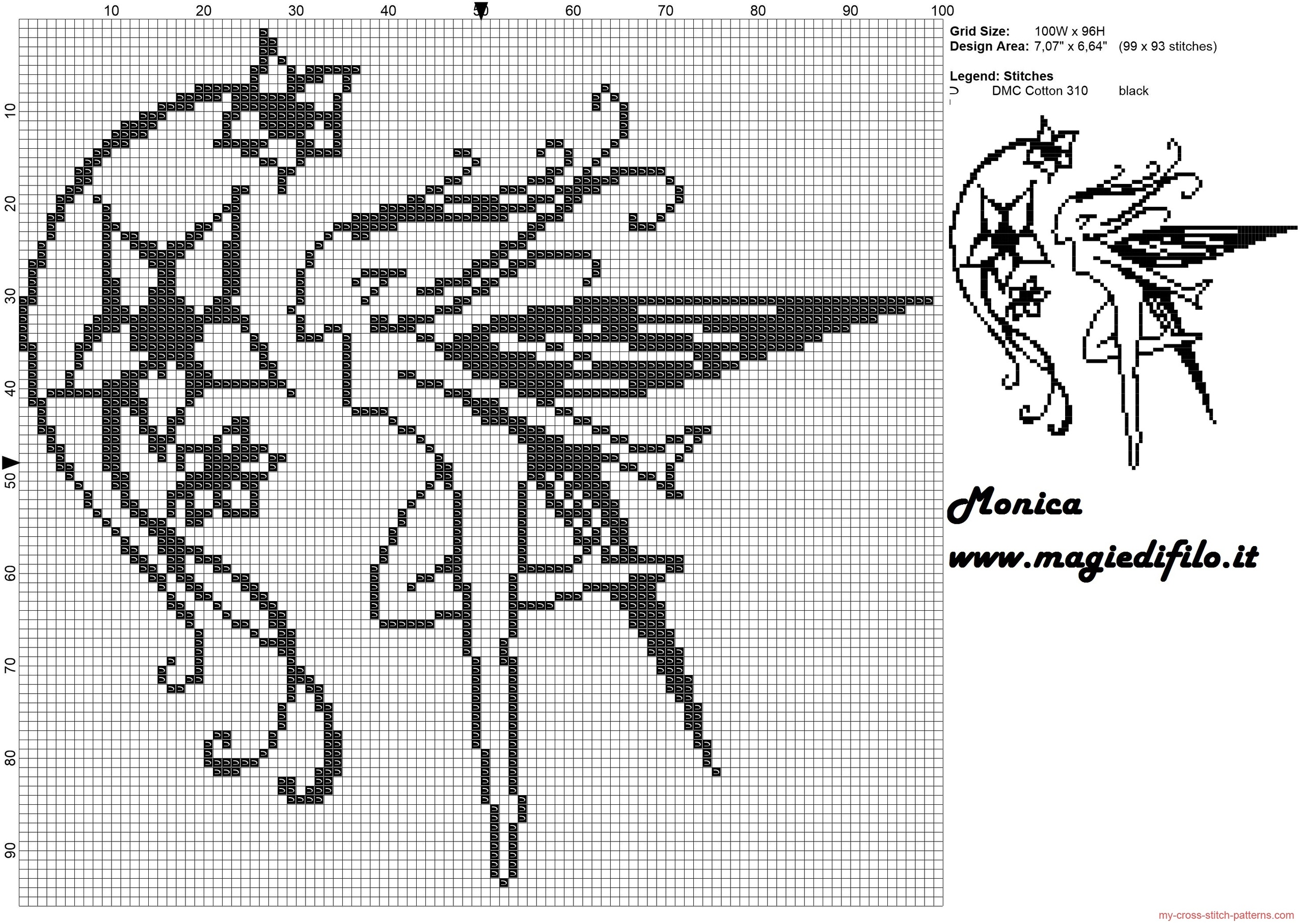 fairy_witch_flowers_cross_stitch_pattern_