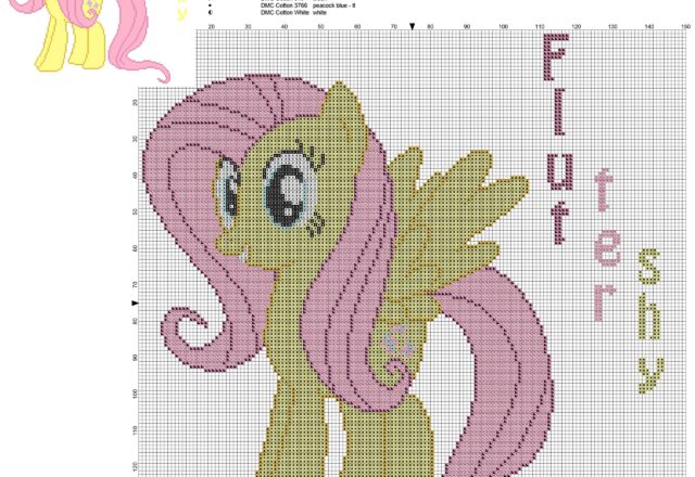 fluttershy_my_little_pony_free_cross_stitch_pattern_big_size_150_stitches