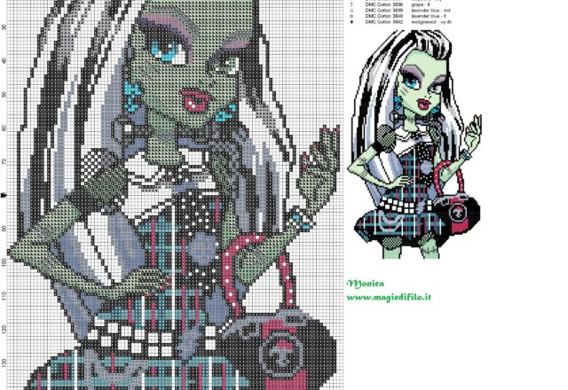 frankie_stein_monster_high_cross_stitch_pattern_