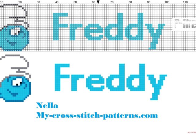 freddy_name_with_baby_smurf