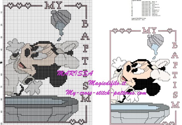 free_cross_stich_pattern_minnie_mouse_my_baptism