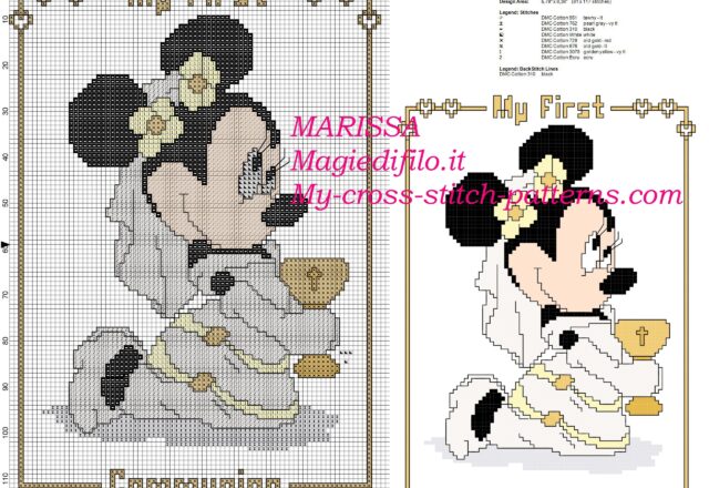 free_cross_stitch_pattern_minnie_mouse_my_first_communion