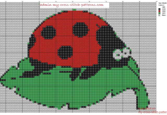 funny_ladybug_cross_stitch_pattern_scheme_maker_100x66_4_dmc_threads