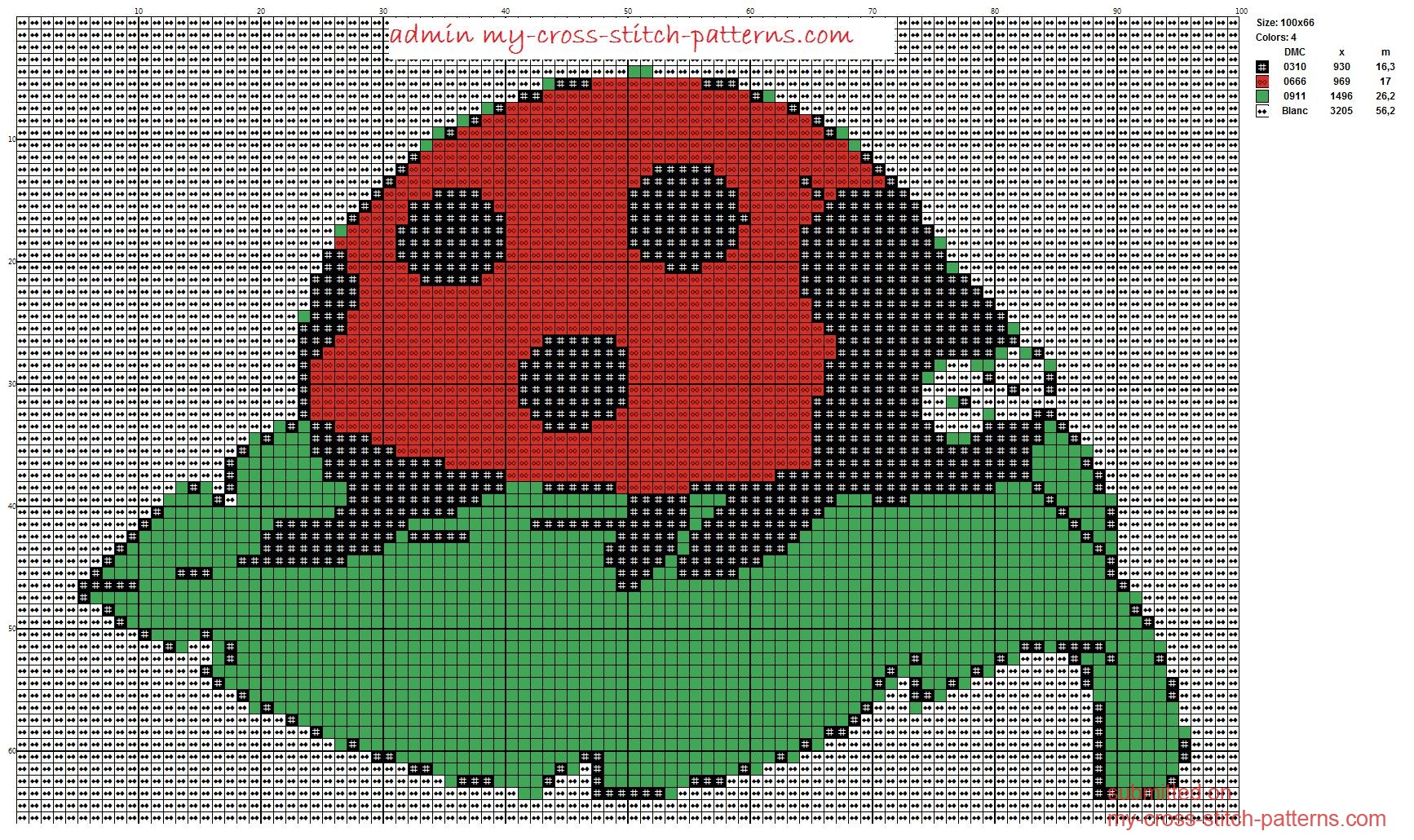 funny_ladybug_cross_stitch_pattern_scheme_maker_100x66_4_dmc_threads