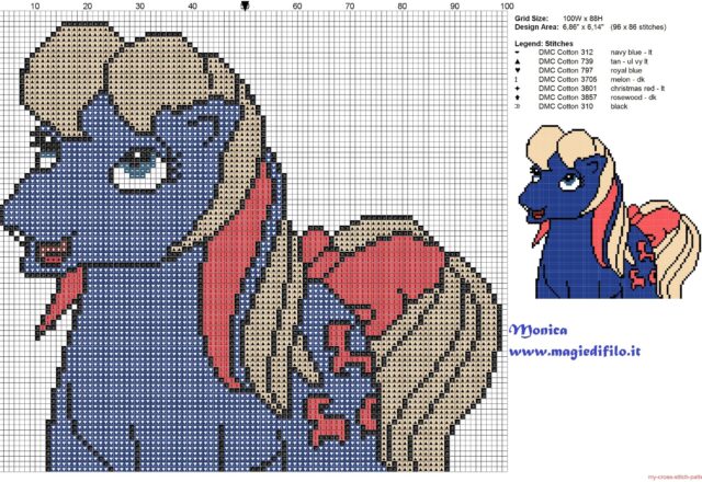 g1_big_brother_ponies_baby_fifi_cross_stitch_pattern_