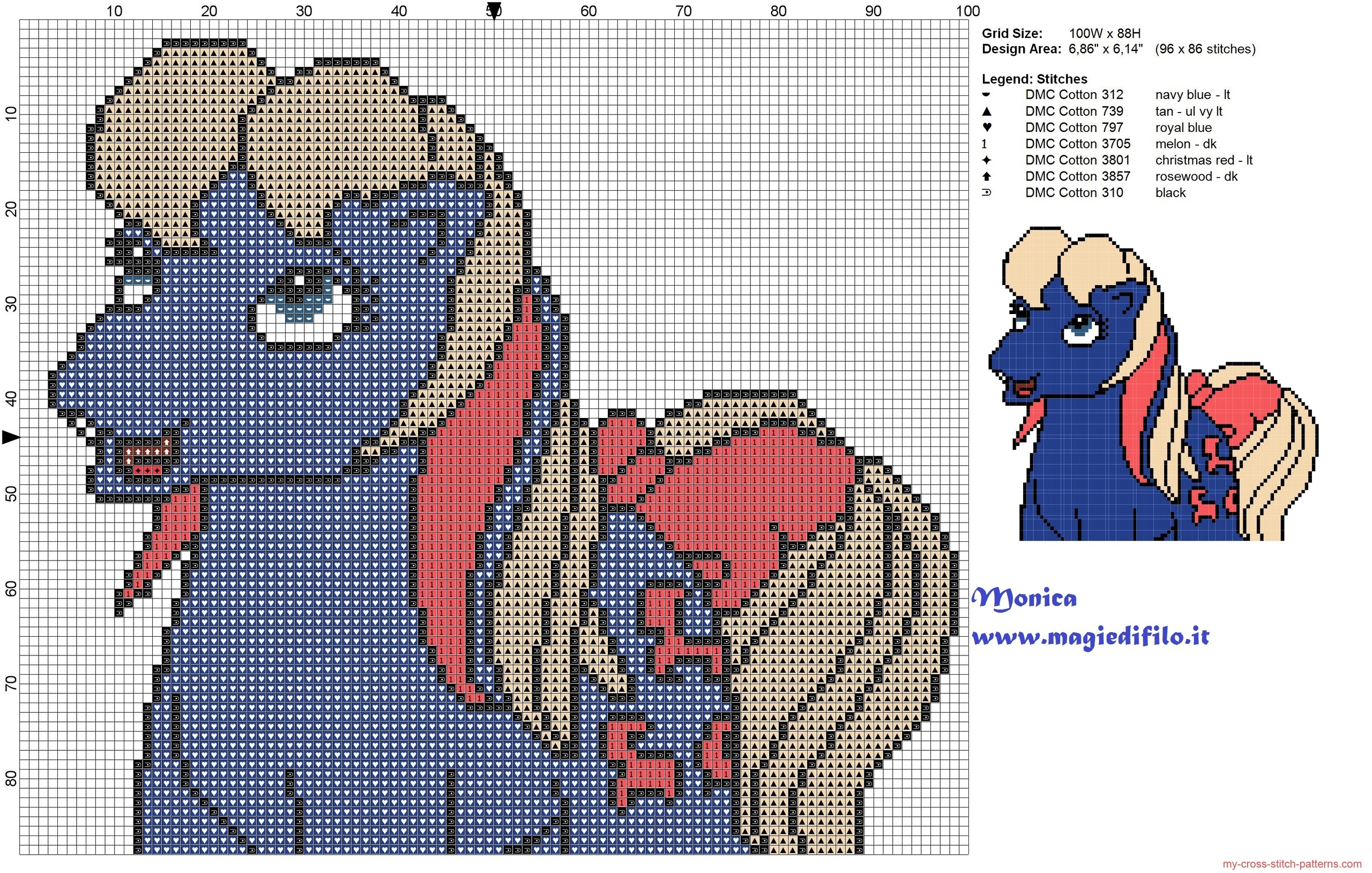 g1_big_brother_ponies_baby_fifi_cross_stitch_pattern_