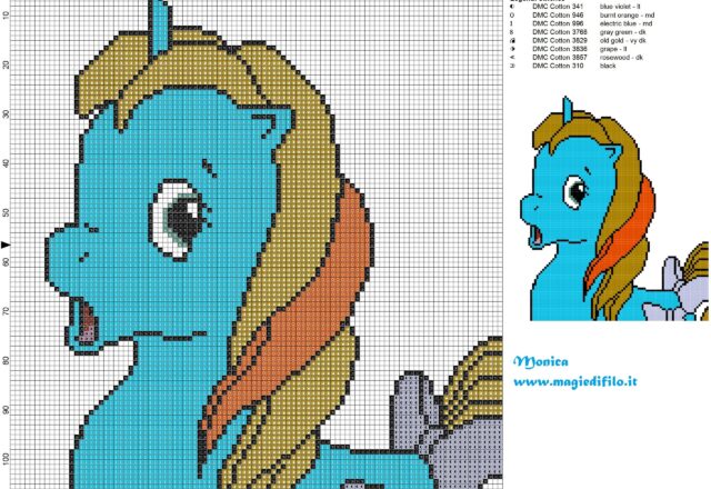 g1_big_brother_ponies_baby_ribbon_cross_stitch_pattern_