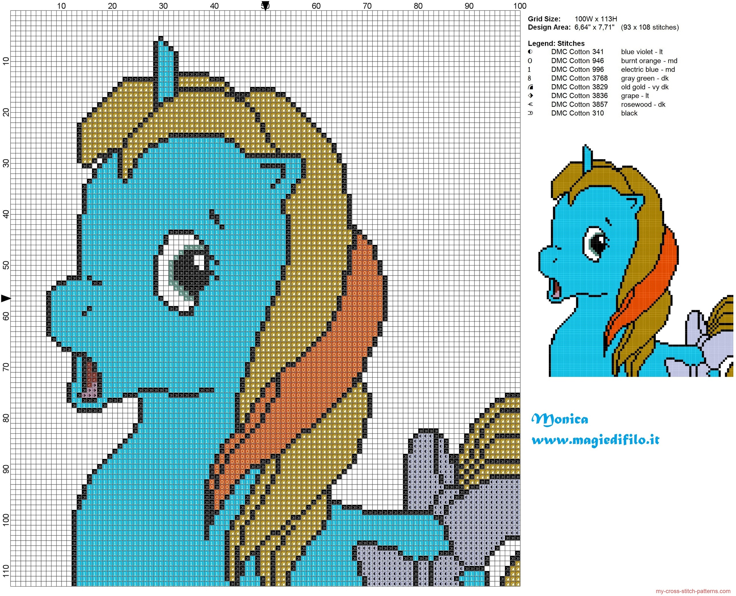 g1_big_brother_ponies_baby_ribbon_cross_stitch_pattern_