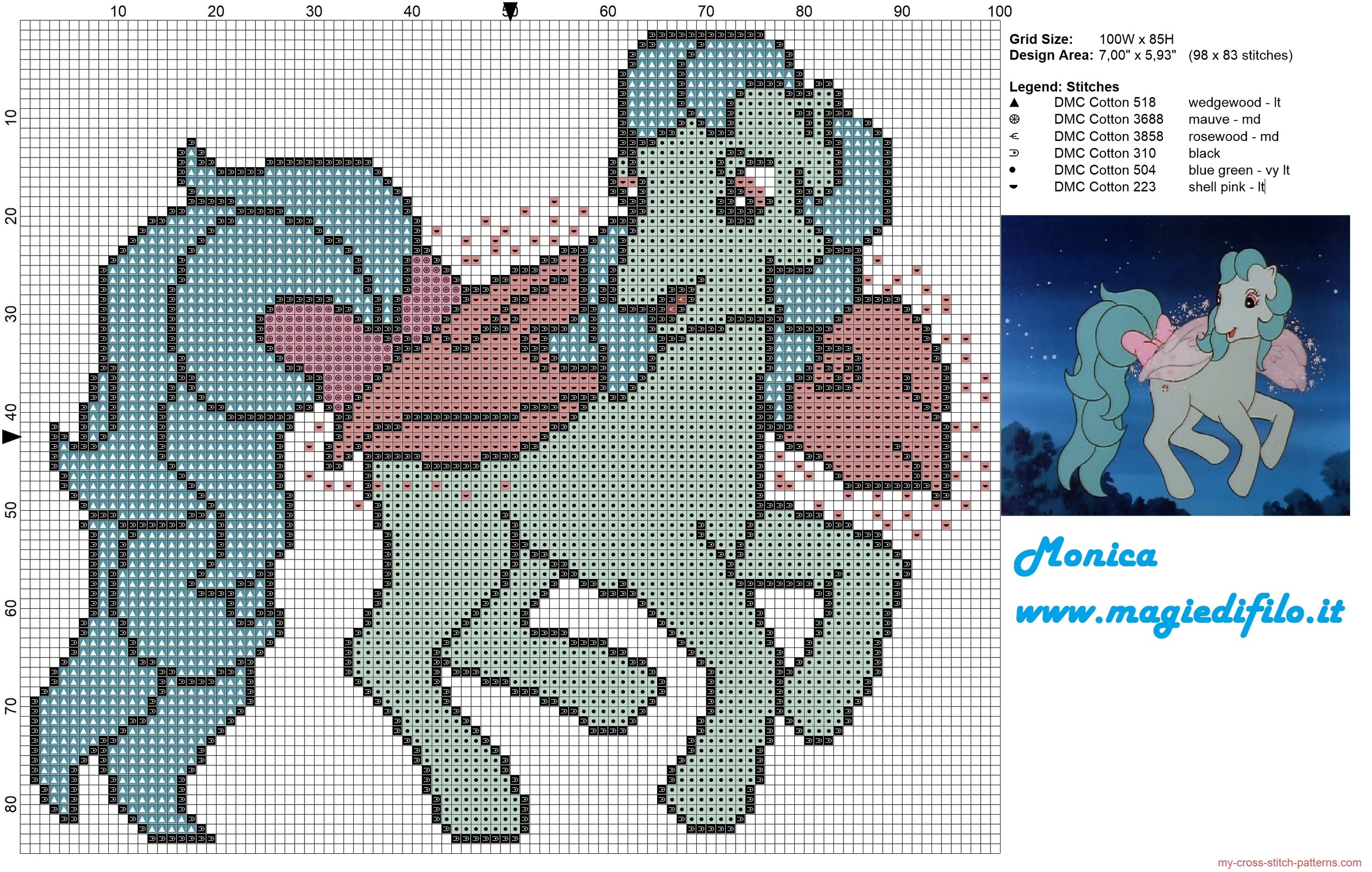 g1_big_brother_ponies_peach_blossom_cross_stitch_pattern_