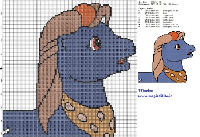 g1_big_brother_ponies_salty_2_cross_stitch_pattern_