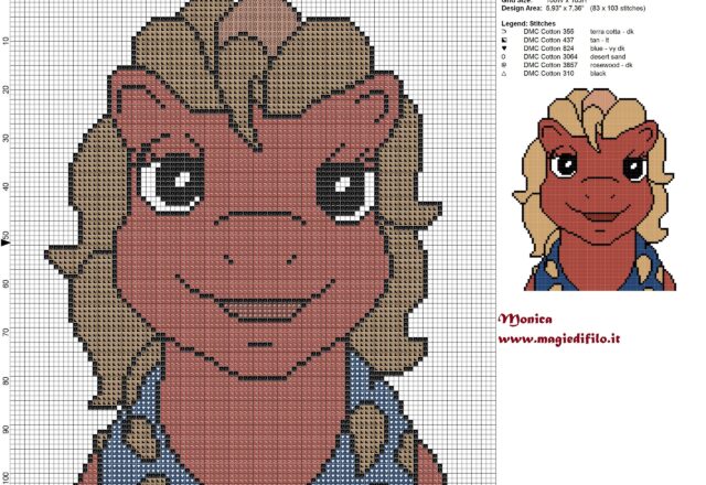 g1_big_brother_pony_slugger_cross_stitch_pattern_