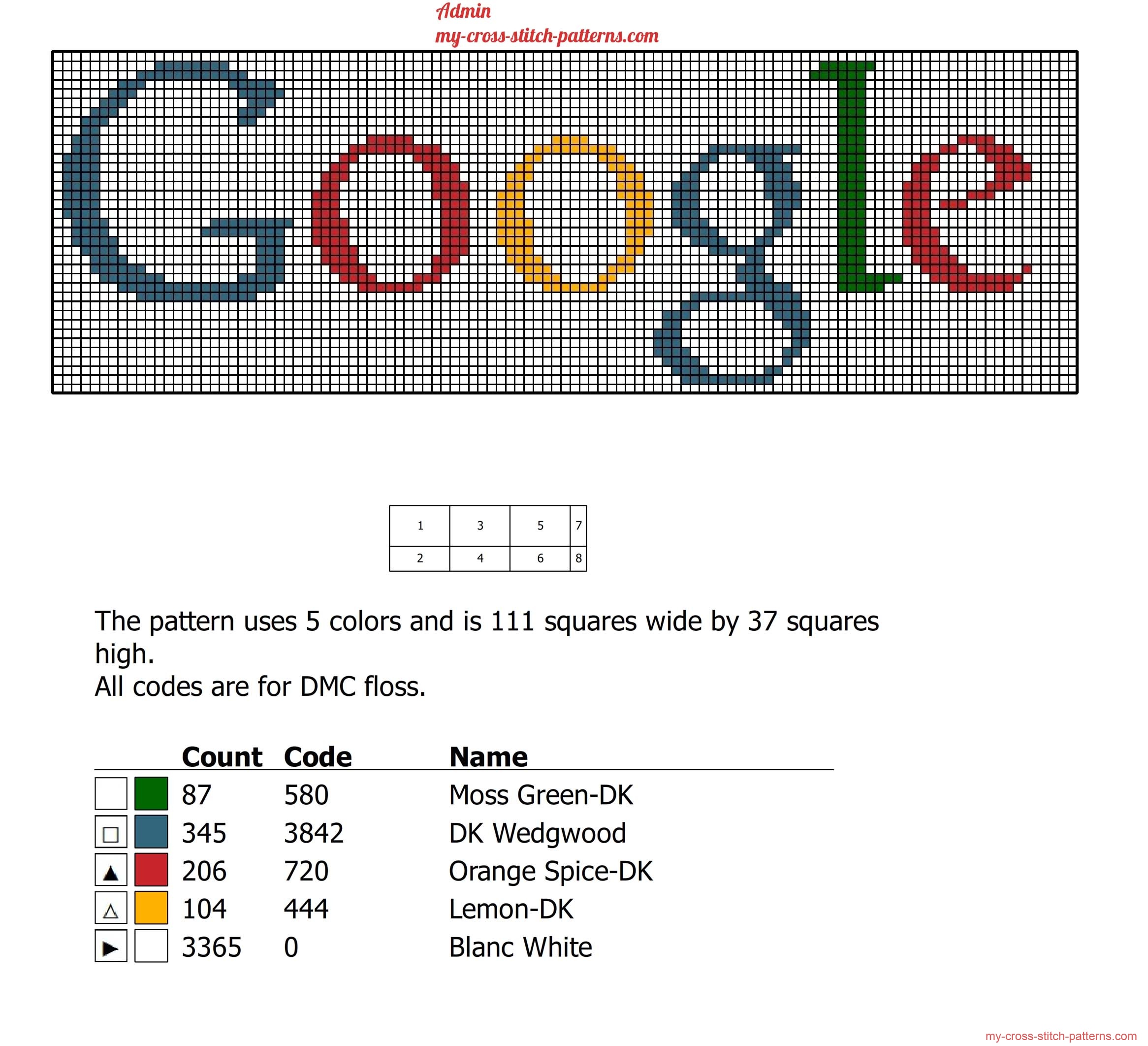 google_logo_free_cross_stitch_pattern