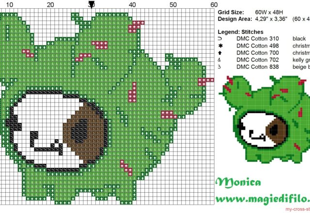 green_cactus_dog_tokidoki_cross_stitch_pattern