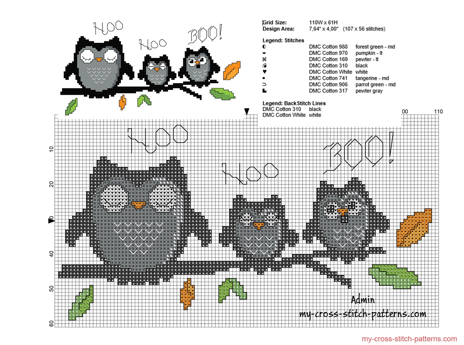 halloween_owls_free_small_cross_stitch_pattern