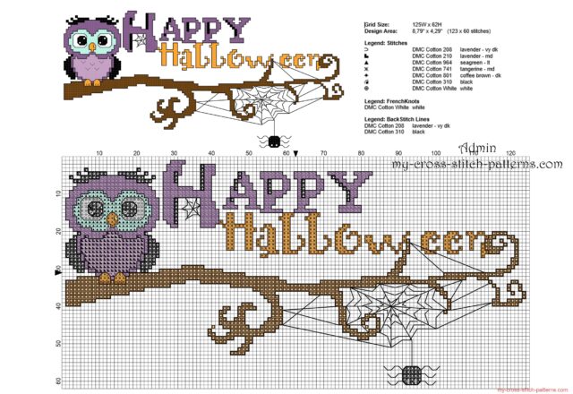 happy_halloween_owl_on_a_branch_free_cross_stitch_pattern
