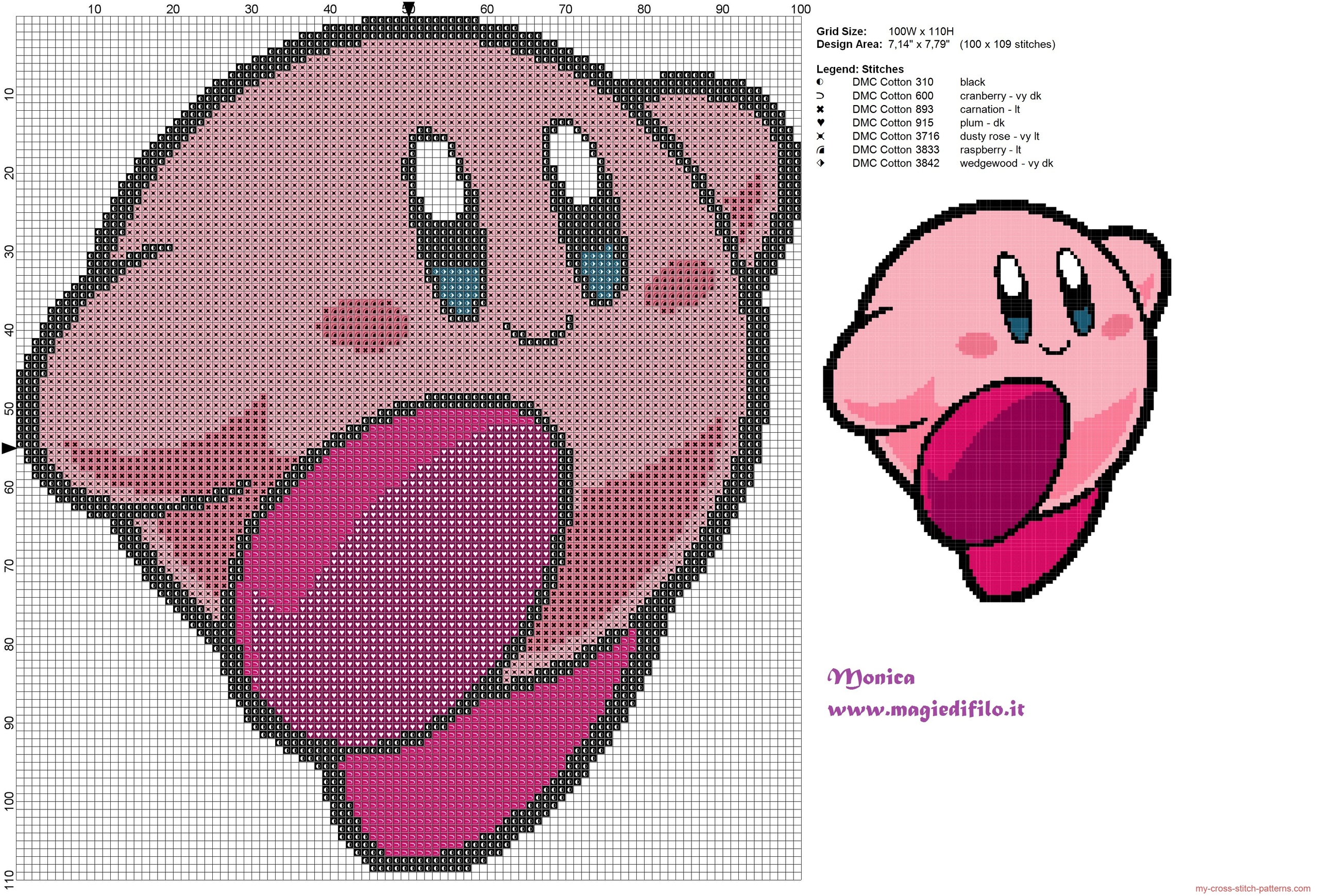 happy_kirby_cross_stitch_pattern