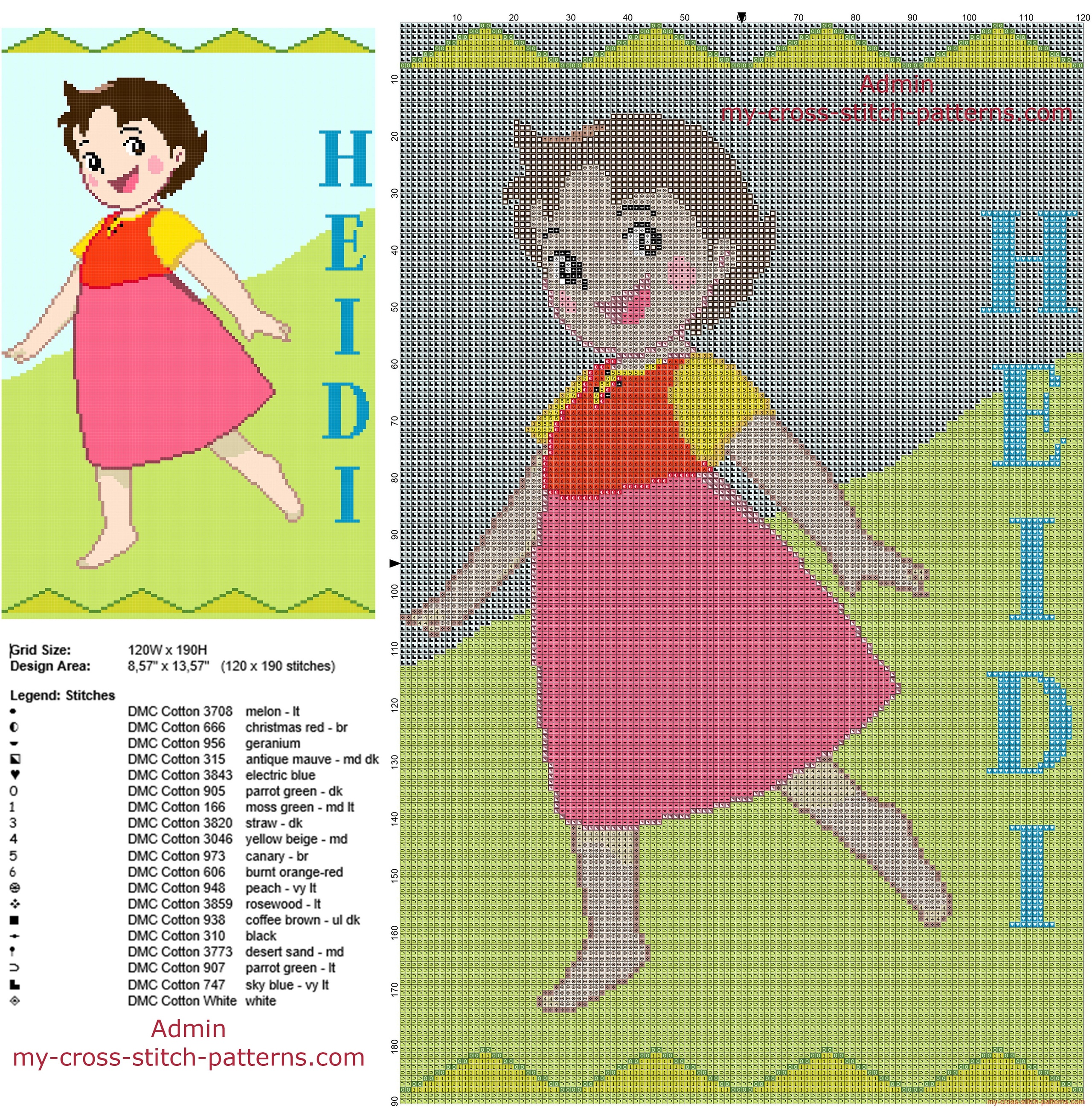 heidi_girl_of_the_alps_smiling_free_cross_stitch_pattern_baby_blanket_idea_120_x_190_19_dmc_threads